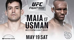 UFC Fight Night 129: Maia vs. Usman / Main Card – Онлайн video