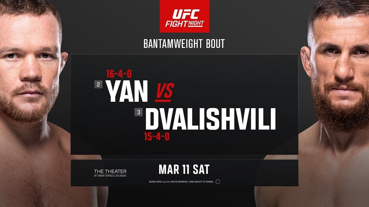 Видео боя Петр Ян – Двалишвили UFC Vegas 71: полный бой