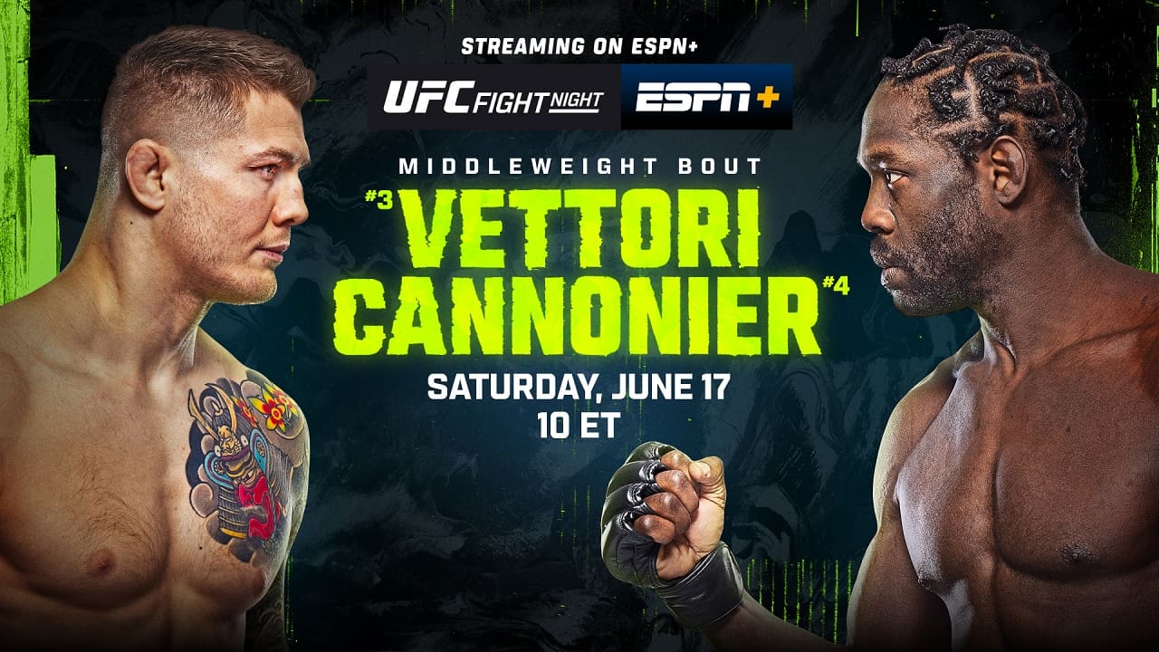 UFC on ESPN: Vettori vs. Cannonier