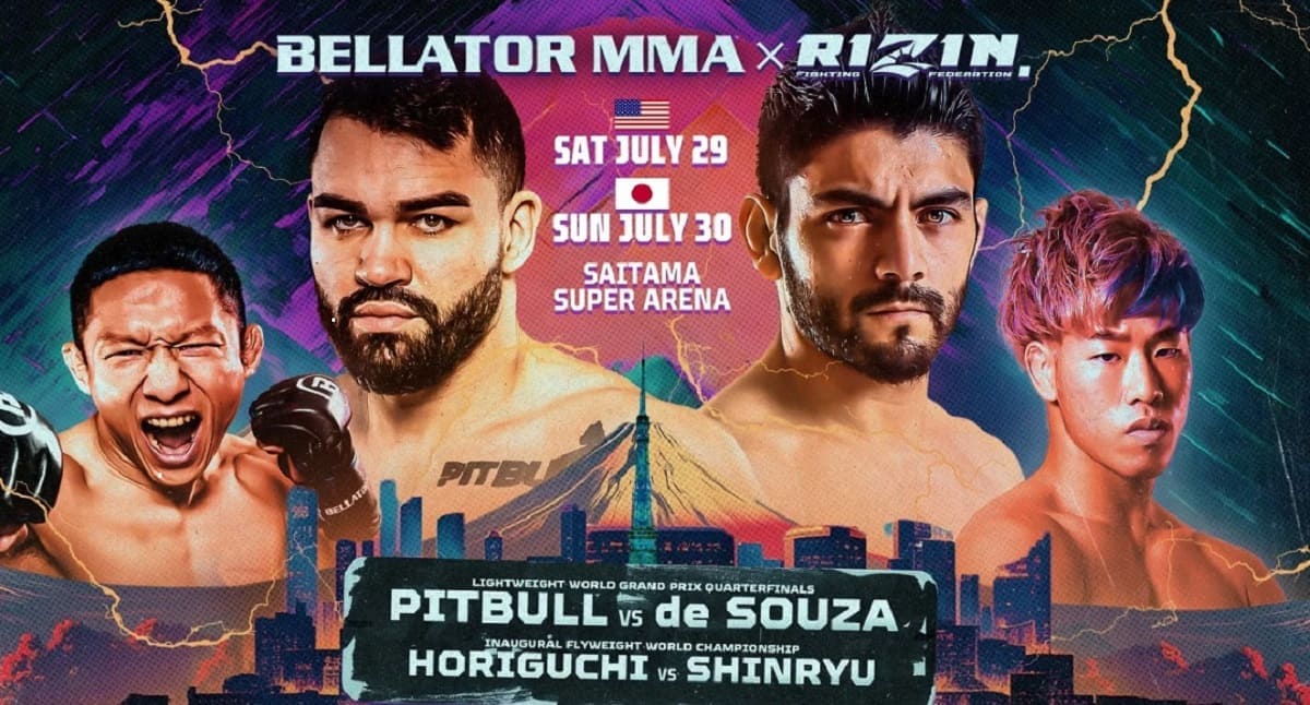 Bellator MMA x Rizin 2 Pitbull vs. de Souza