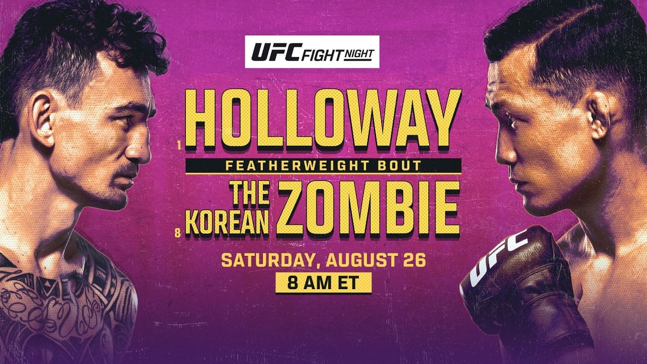 UFC Fight Night: Holloway vs. Korean Zombie смотреть онлайн