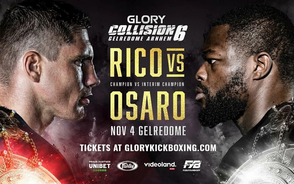 Glory Collision 6: Verhoeven vs. Osaro: смотреть онлайн