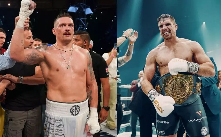 Официальный постер турнира Glory in Giza с Александром Усиком и Рико Верхувеном