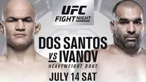 UFC Fight Night 133: Дос Сантос Vs. Благой Иванов / Main Card