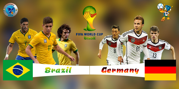 Чемпионат мира по футболу 2014 / 1/2 финала / Германия - Бразилия. HD Ep1