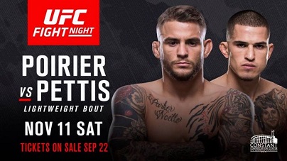 UFC Fight Night 120: Poirier vs. Pettis / Main Card - Видео