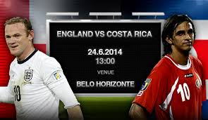 Чемпионат мира по футболу 2014 / Группа D / Англия – Коста–Рика. HD
