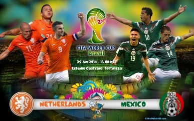 Чемпионат мира по футболу 2014 / 1/8 финала / Голландия – Мексика. HD Ep2
