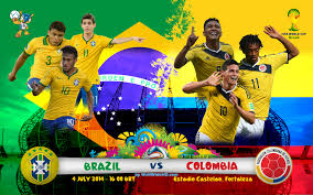 Чемпионат мира 2014 / 1/4 финала / Бразилия – Колумбия. HD ( 2–й тайм)