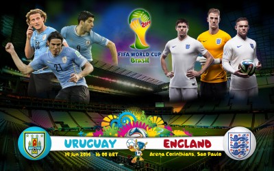 Чемпионат мира по футболу 2014 / Группа D / Англия – Уругвай. Ep1 HD