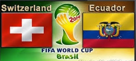 Чемпионат мира по футболу 2014 / Группа E / Швейцария – Эквадор. HD