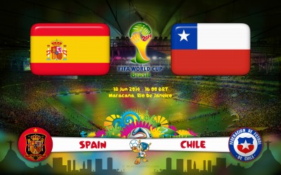 Чемпионат мира по футболу 2014 / Группа B / Испания – Чили. Ep1 HD