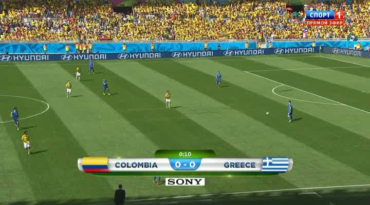 Чемпионат мира по футболу 2014 / Группа C / Колумбия – Греция. Ep2 HD