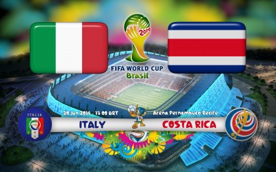 Чемпионат мира по футболу 2014 / Группа D / Италия – Коста–Рика. Ep1