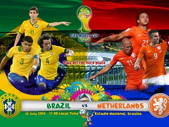 Чемпионат Мира 2014 / Матч за 3–е место / Бразилия – Нидерланды. HD Ep1