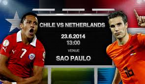 Чемпионат мира по футболу 2014 / Группа B / Чили – Нидерланды. HD
